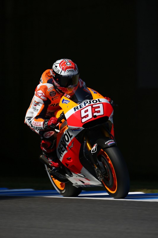 Front Row Start For Pedrosa In 3rd With Marquez In 4th For Gp Of Japan