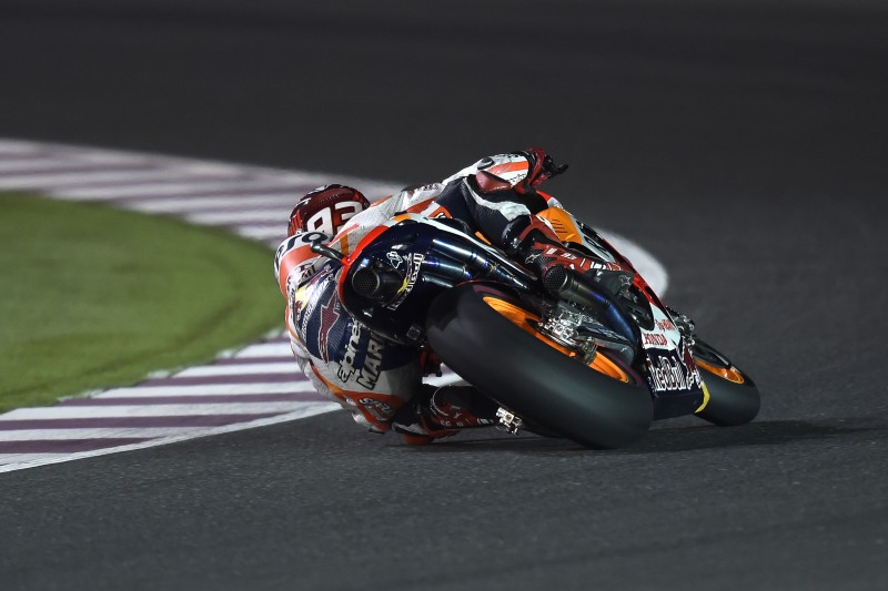 Marquez maintains Doha domination breaking circuit lap record