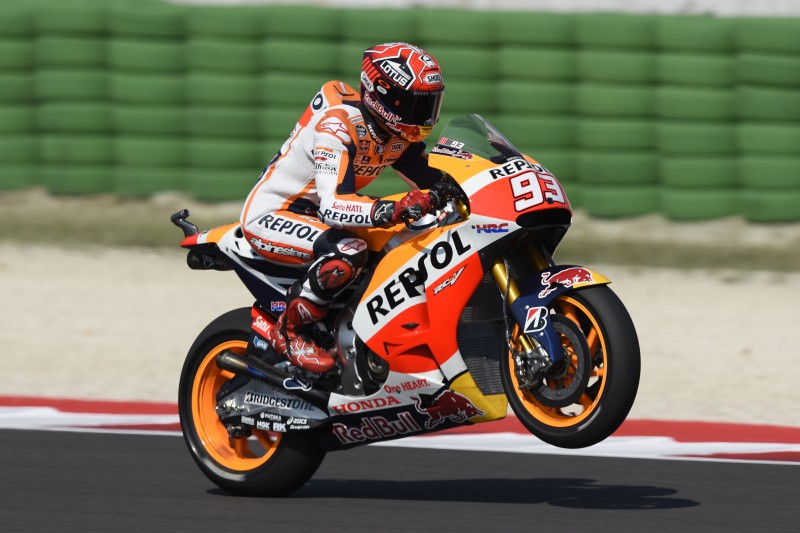 Positive first day in San Marino for Repsol Honda Team