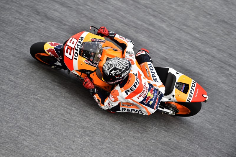 Repsol Honda Team makes the most of test’s weather-affected last day