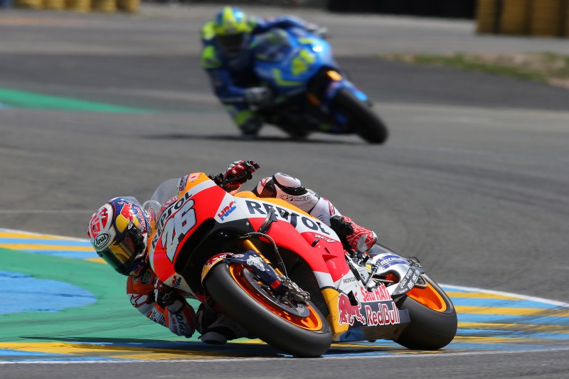 Pedrosa fourth, Marquez recovers from crash to earn 3 points