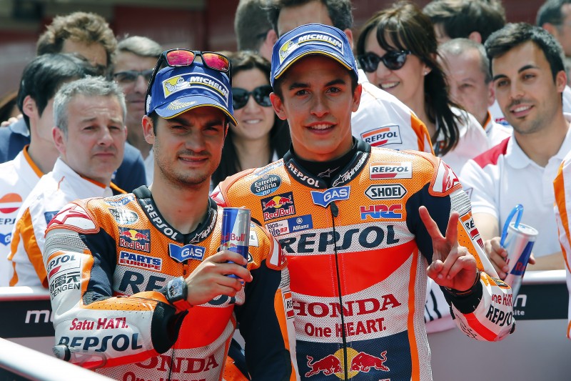 Marquez takes pole position, Pedrosa 3rd at their home GP