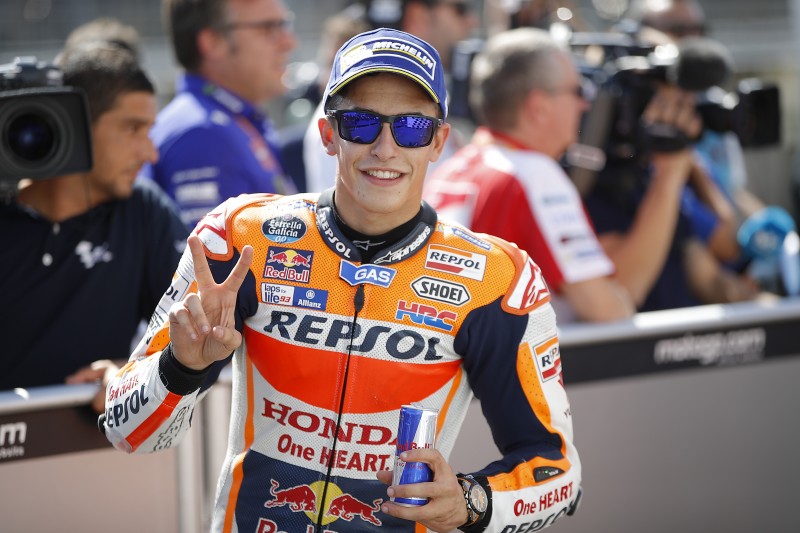 Marquez sets record pole in Brno with stunning overtake; Pedrosa ninth