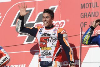 2016 MotoGP World Champion Marc Marquez
