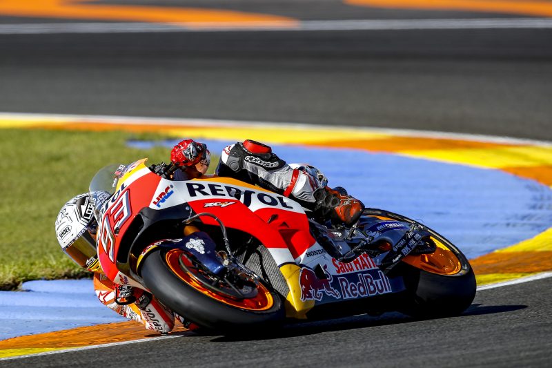 Positive end of Valencia test for Marquez in 2nd place and Pedrosa in 5th