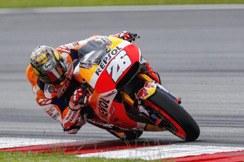 Development work continues for Repsol Honda Team on second day at Sepang
