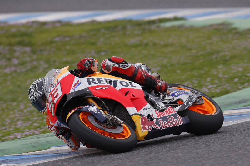 Marquez and Pedrosa complete a one-day private test at Jerez