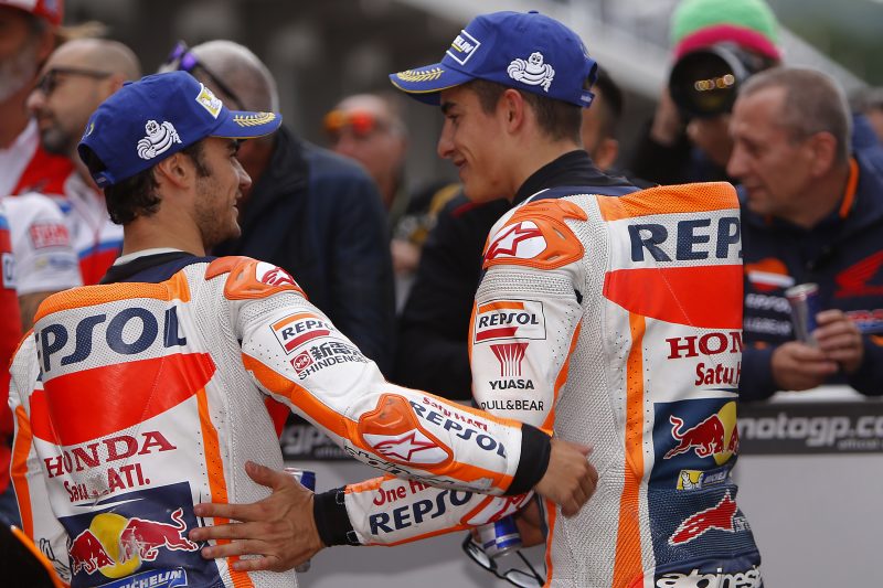 Sachsenring pole number eight for Marquez, Pedrosa third for a Repsol Honda Team double front-row start