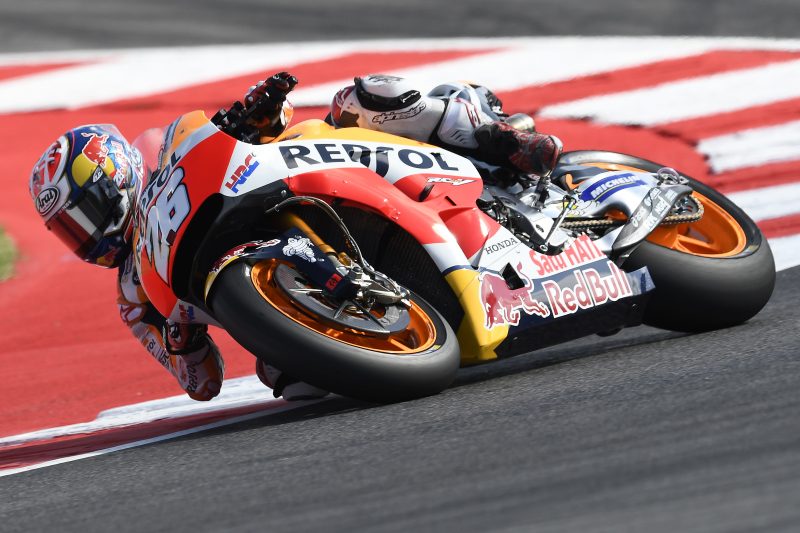 Repsol Honda’s Pedrosa and Marquez in close fourth and fifth places on Day 1 at Misano