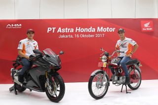 Marc and Dani visit PT Astra Honda Sunter Plant Factory