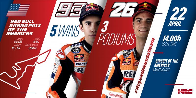 Dani Pedrosa will join Marc Marquez in Texas for round three of the MotoGP Championship