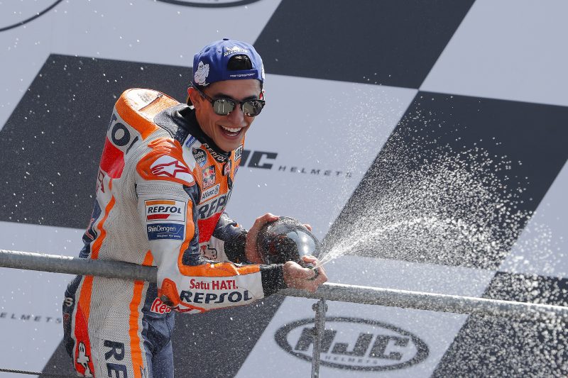 Masterful Marquez makes it three in a row, solid fifth place for Pedrosa at Le Mans