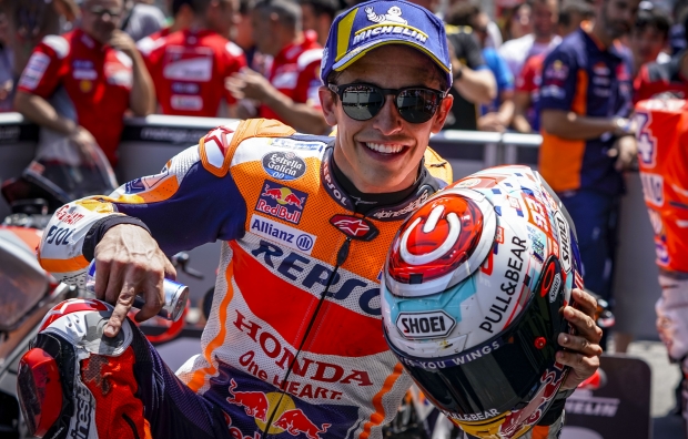 Front row start for Marc Marquez in Catalunya, Dani Pedrosa qualifies 11th