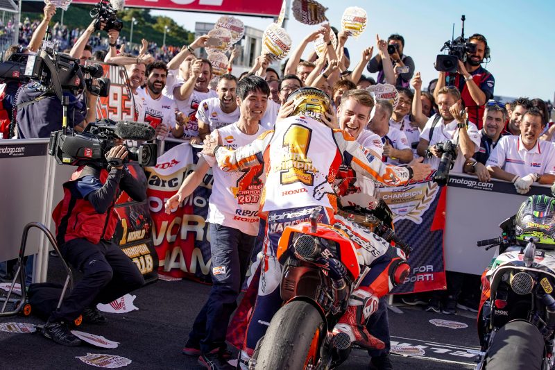 Marc Marquez is the 2018 MotoGP World Champion. #Level7 completed