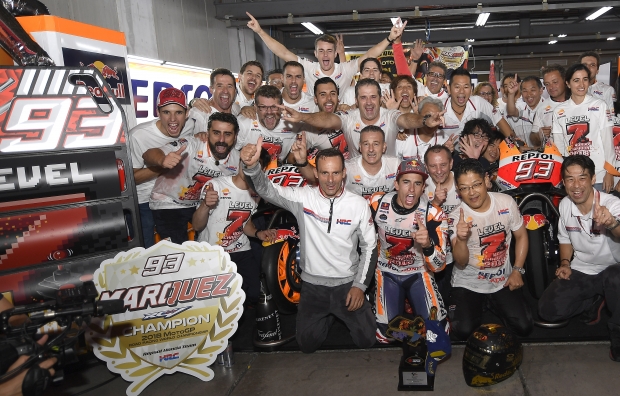 Marc Marquez is the 2018 MotoGP World Champion. #Level7 completed