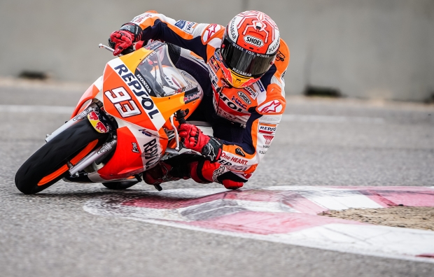 What was Marc Marquez riding and is it similar to MotoGP™?