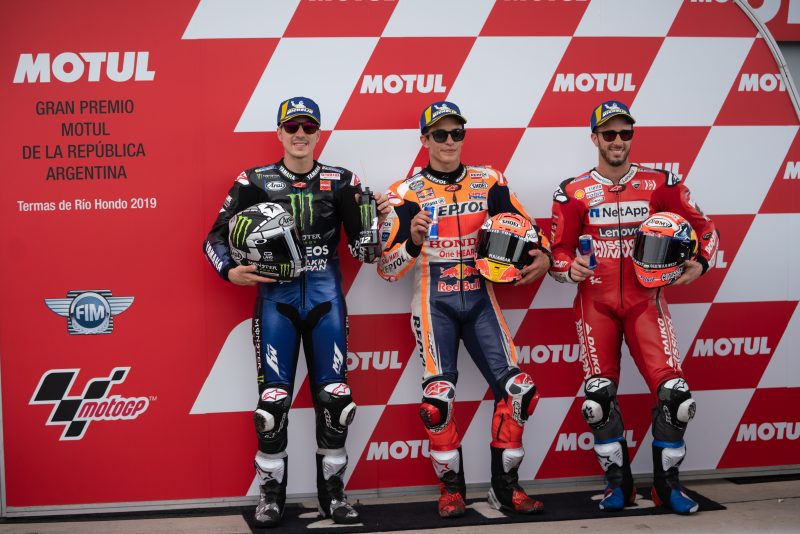 Marquez storms to fifth Argentina GP pole, Lorenzo starts 12th