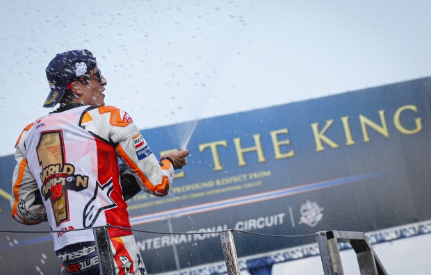 Marc Marquez It has been an almost perfect year