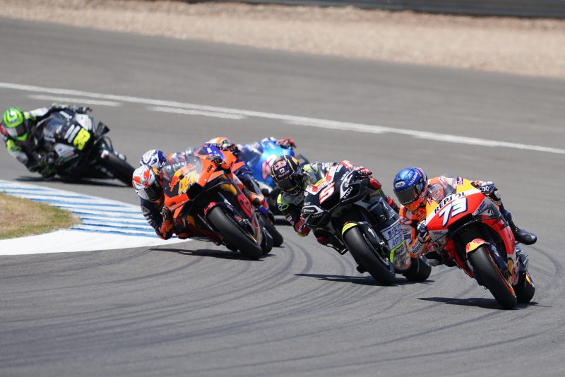 Charging Alex Marquez makes up 13 places for first MotoGP top ten