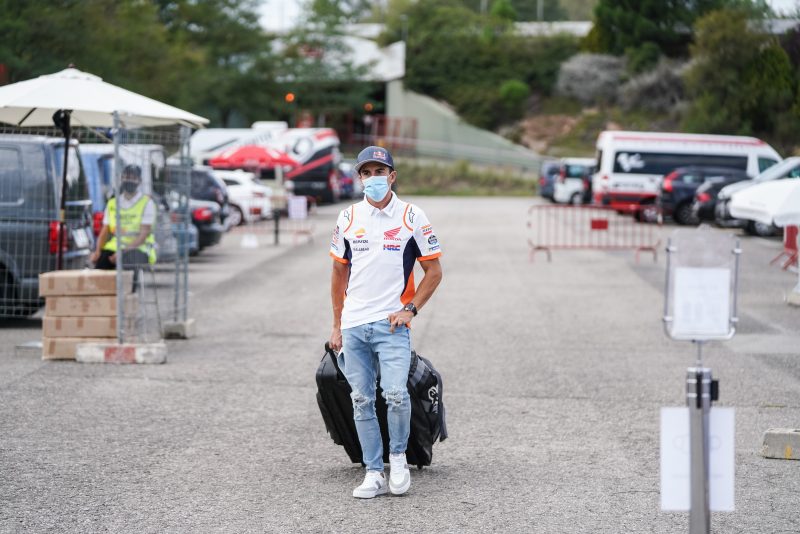 Marc Marquez Returns To The Motogp Paddock