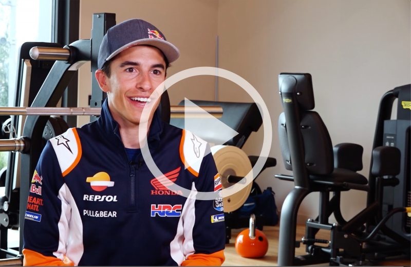 Marc Marquez continues his recovery