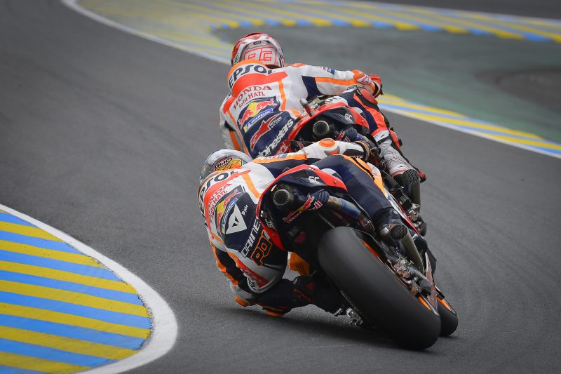 Pole potential from the Repsol Honda Team in France