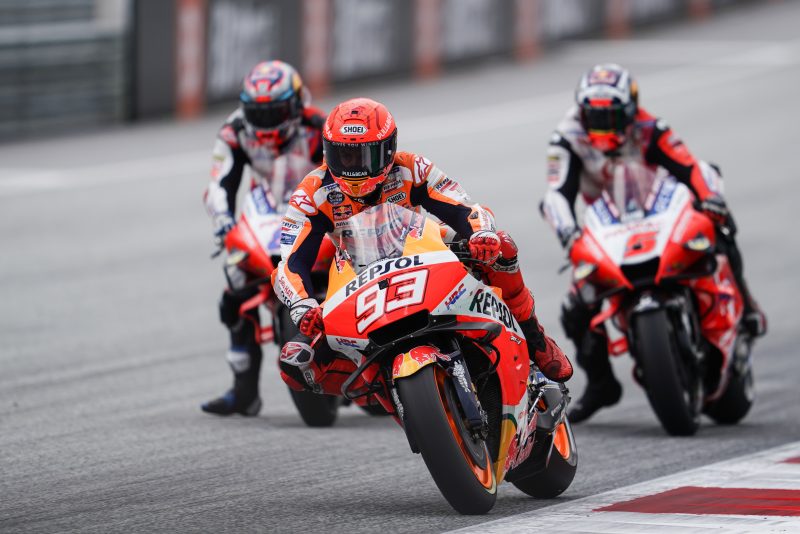 Marquez chases victory in Austria