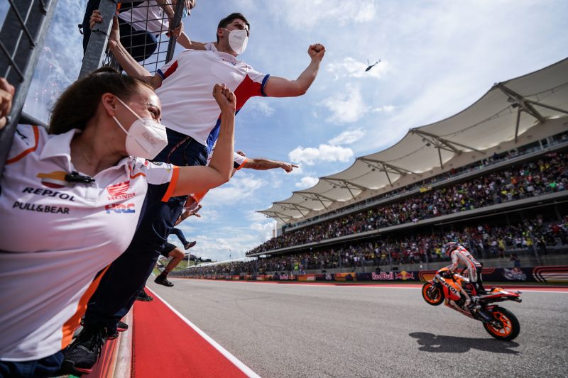 The Sheriff is back: Marquez cruises to Austin victory