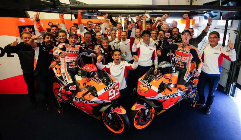 Repsol Honda Staff again on prime with beautiful 1-2 end