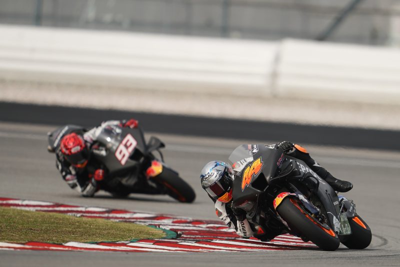 Rain cuts into promising second day of Sepang Test