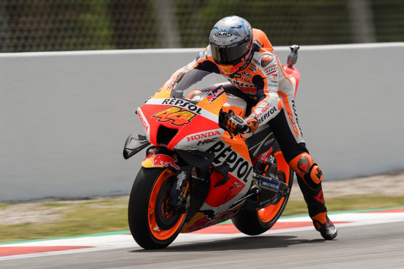 Top ten Qualifying for Espargaro at home in Montmelo