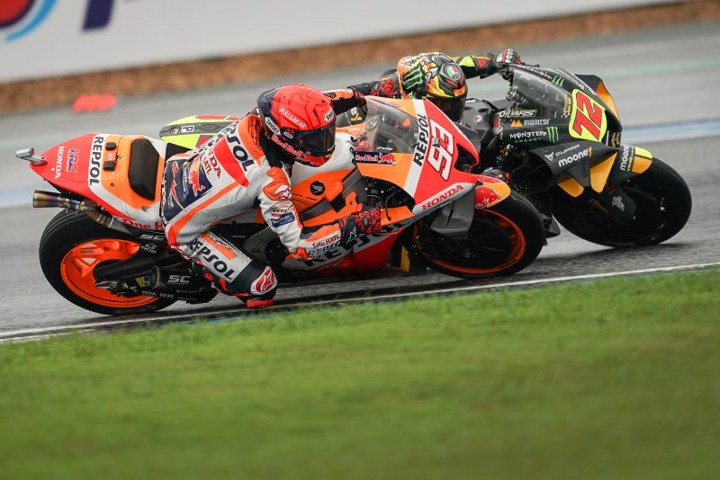 Constructive fifth for Marquez as Espargaro takes points in soaking Buriram