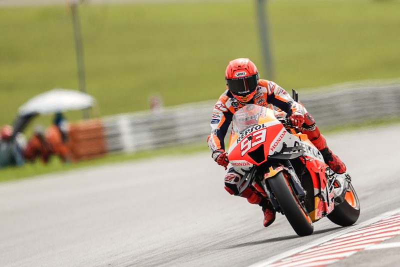 Marquez produces magic for third on the grid