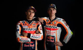 Marc Marquez and Joan Mir 2023 Repsol Honda Team 8