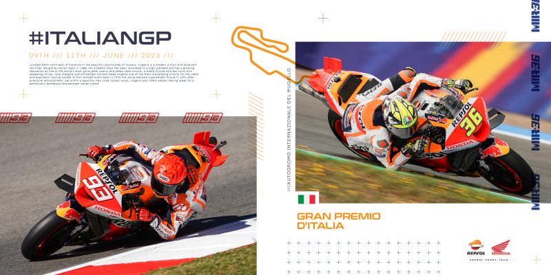 Action resumes for the Repsol Honda Team in Italy