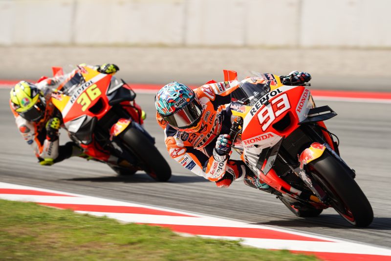 Repsol Honda Team pair focus on themselves and Saturday improvements in Barcelona