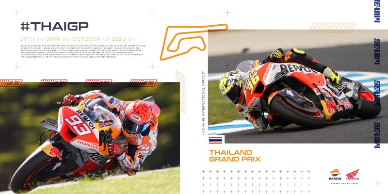 Thailand the last stop of the triple header for the Repsol Honda Team